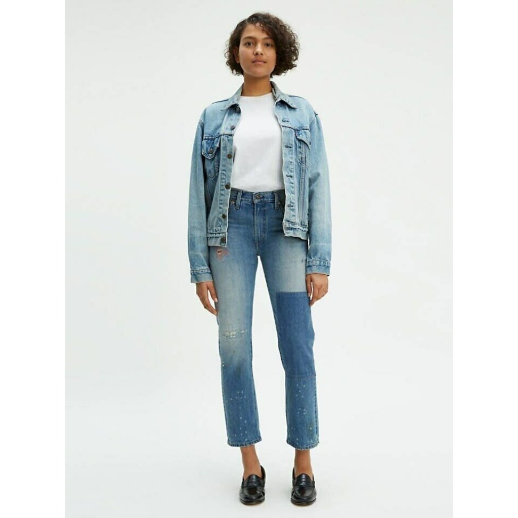 Levis Vintage 1967 505 Jeans In RedstoneSz 26